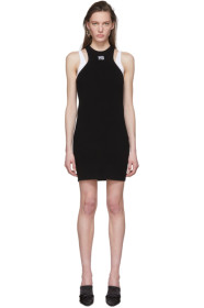 alexanderwang.t - 黑色 Foundation 叠层紧身连衣裙