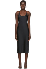 alexanderwang.t - 黑色 Wash & Go 吊带连衣裙