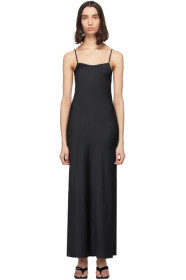 alexanderwang.t - Black Light Wash & Go Maxi Cami Dress