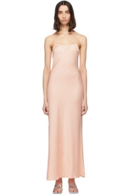 alexanderwang.t - Pink Light Wash & Go Maxi Cami Dress