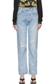 AGOLDE - Blue 90s Loose Fit Jeans