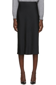 alexanderwang.t - 黑色 Wash & Go 半身裙
