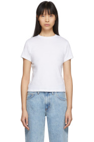 AGOLDE - White Baby T-Shirt