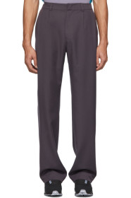 Keenkee - Purple Relaxed Trousers