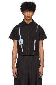 Keenkee - Black Kindergarten Short Sleeve Shirt