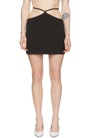 Miaou - Black Wool Nadine Skirt