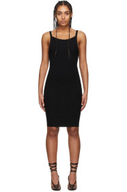 giu giu - Black Nonna Slip Dress