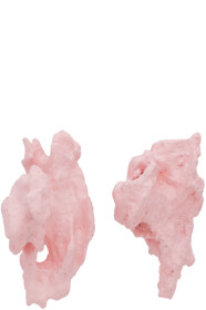 Ingy Stockholm - Boucles d'oreilles asymétriques roses Object No. 131