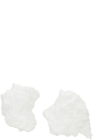 Ingy Stockholm - Boucles d'oreilles asymétriques blanches Object No. 144