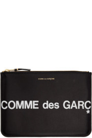 Comme des Garçons Wallets - 黑色大号 Huge Logo 手袋