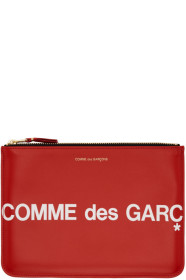 Comme des Garçons Wallets - 红色大号 Huge Logo 手袋
