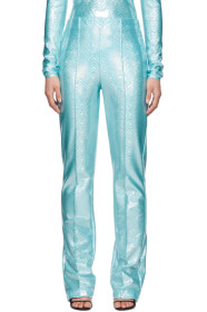 Saks Potts - SSENSE Exclusive Blue Lissay Trousers