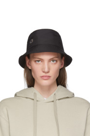 Rick Owens - Black Champion Edition Gilligan Bucket Hat