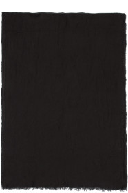 Rick Owens - 黑色 Sandy 围巾