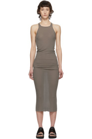 Rick Owens - Robe débardeur taupe