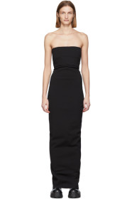 Rick Owens - 黑色 Bustier 礼服连衣裙