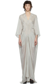Rick Owens - Robe grise Nouveau Larry