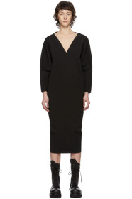 Rick Owens - 黑色 Release 连衣裙
