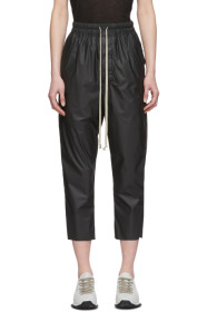 Rick Owens - Black Cropped Astaire Trousers