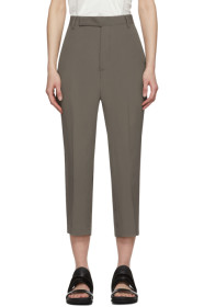 Rick Owens - Taupe Easy Astaires Trouers