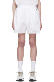 Rick Owens - White Champion Edition Mesh Basketball Shorts