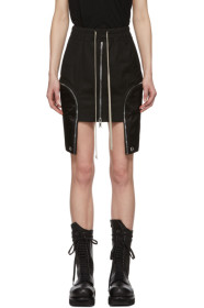 Rick Owens - Black IES Miniskirt