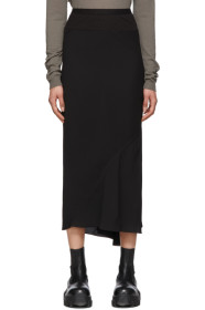 Rick Owens - Jupe noire Calf Length