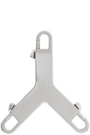 Rick Owens - シルバー Cereberus フック キーチェーン