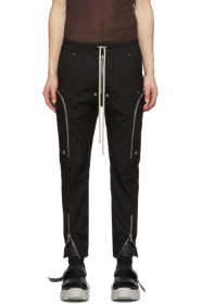 Rick Owens - Black Bauhaus Cargo Pants