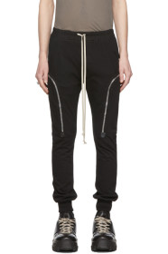 Rick Owens - ブラック ジョグ カーゴ パンツ