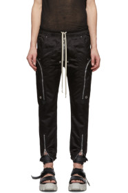 Rick Owens - Black Bauhaus Cargo Pants