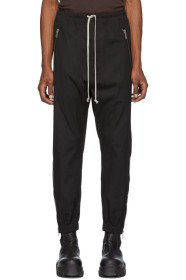 Rick Owens - Black Tecuatl Track Lounge Pants