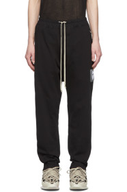 Rick Owens - Black Tecuatl Track Lounge Pants