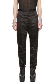 Rick Owens - ブラック Astaires トラウザーズ