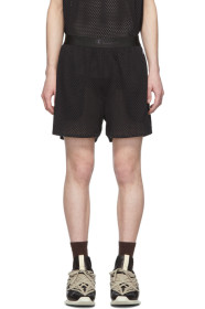 Rick Owens - Champion Edition ブラック メッシュ バスケットボール ショーツ