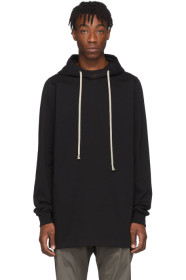 Rick Owens - Black Long Hoodie