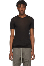 Rick Owens - T-shirt noir Basic