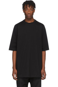 Rick Owens - T-shirt en jersey épais noir