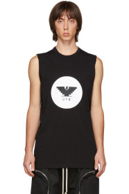 Rick Owens - Black Level Sleeveless T-Shirt