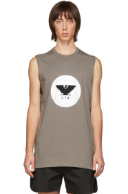 Rick Owens - Grey Level Sleeveless T-Shirt