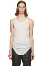 Rick Owens - Débardeur blanc Basic