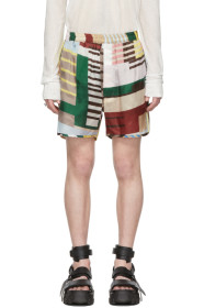 Rick Owens - Multicolor Dolphin Shorts