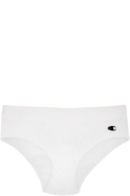 Rick Owens - Slip à broderie blanc édition Champion