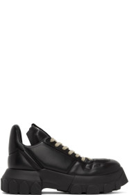Rick Owens - Baskets noires Maximal Tractor