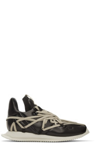 Rick Owens - Baskets noires Maximal Runner