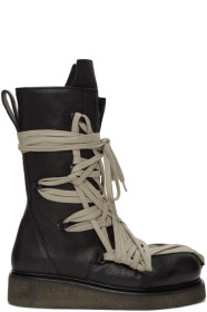 Rick Owens - Black Bozo Army Boots