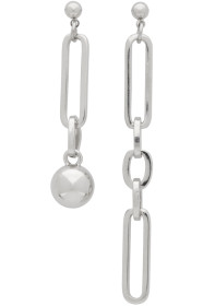 Justine Clenquet - Silver Ali Earrings