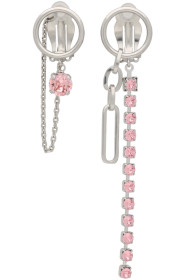 Justine Clenquet - Silver Bianca Clip-On Earrings