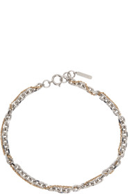Justine Clenquet - Silver & Gold Dana Necklace