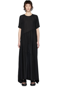 Collina Strada - Black Silk Charlie Engman Edition Ritual Dress